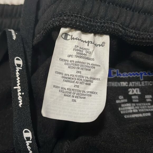 NWT- Champion - men’s 2XL. Game Day Jogger - Picture 10 of 10